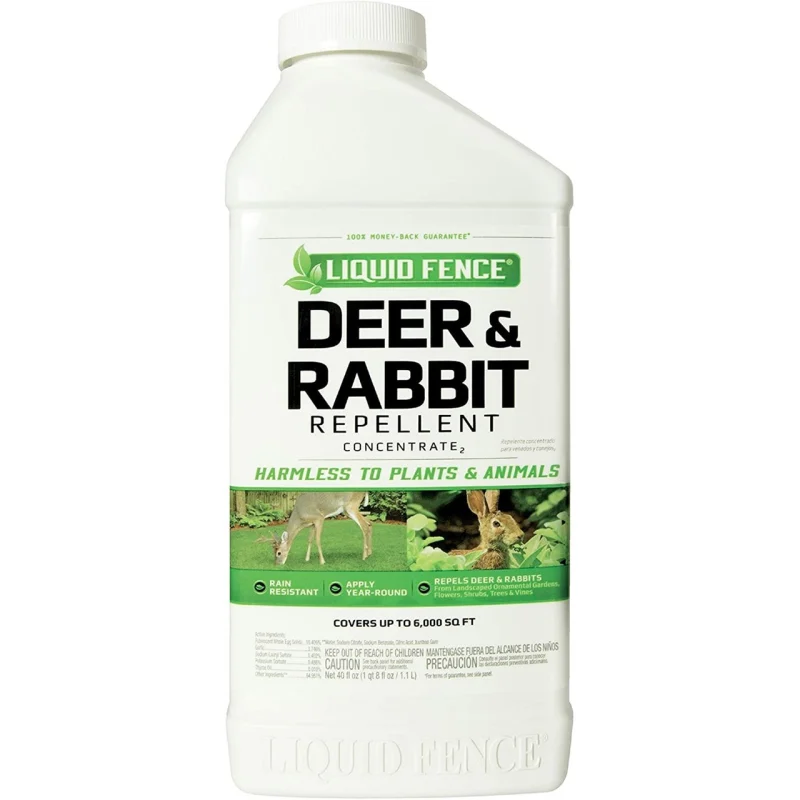Liquid Fence Deer & Rabbit Repellent Concentrate 40 oz (HG-71136)