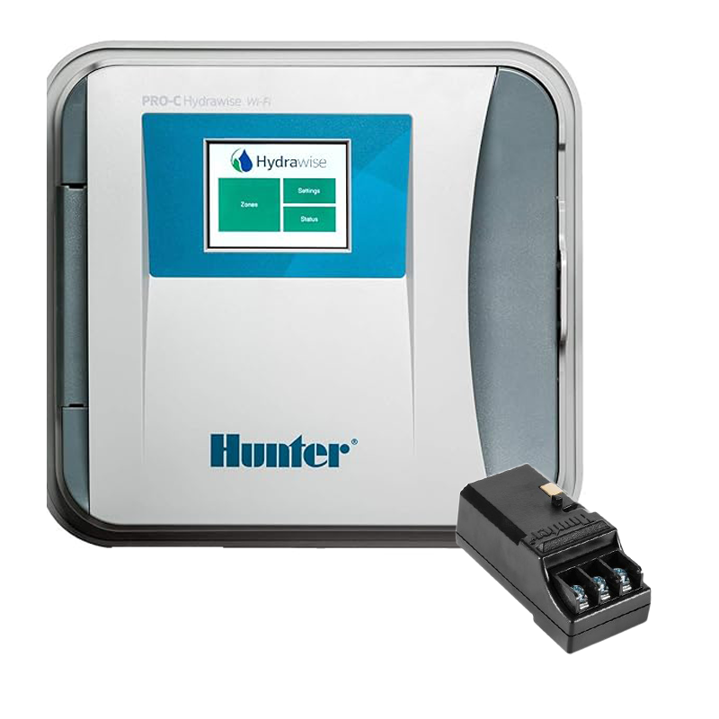 Hunter HPC-400 7 Zone Outdoor Wi-Fi Controller (HPC400 + PCM300)