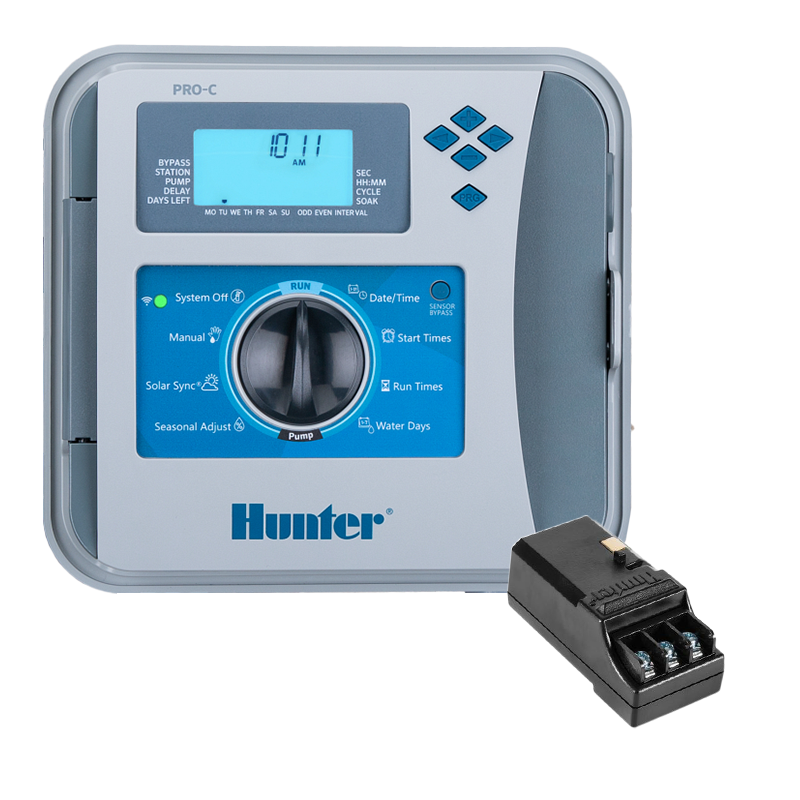 Hunter P2C-400 7 Zone Outdoor Controller (P2C400 + PCM300)