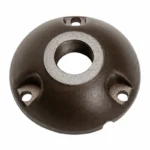 Vista MC-150 Dark Bronze Round Base 12-Volt Canopy Mounting Bracket (MC-150-DZ)