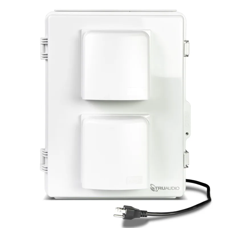 TruAudio OD-EL-SM Weatherproof Outdoor Enclosure with A.1X/T100 Mount Plate (OD-EL-SM)