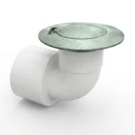 Oldcastle Precast 8-1/8" x 8-1/2" Green Flip-Up For 3" and 4" Corrugated Pipe Drainage Emitter (73002001)