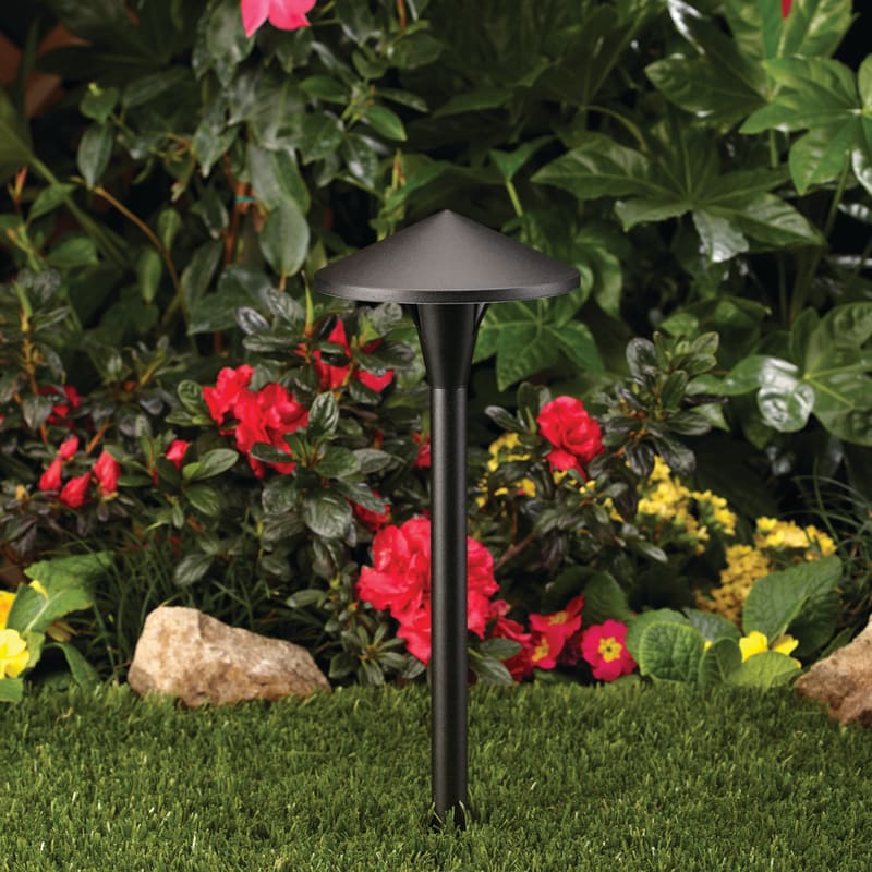 Vista Lighting 6509 2.5-watt LED Black Path Light (PR-6509-B-150-W-G4)