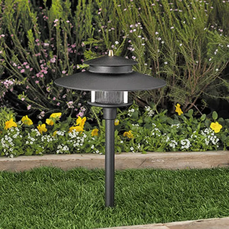 Vista Lighting 9206 2.5-watt LED Black Path Light (PR-9206-B-150-W-G4)