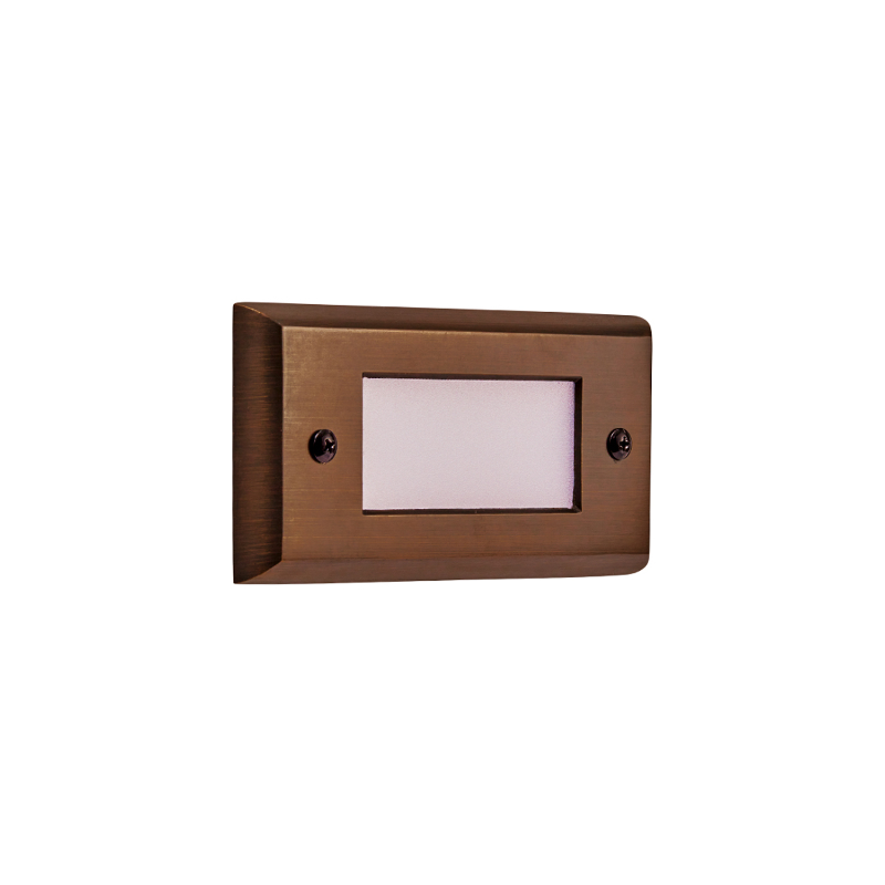 Alliance SL26 6″ 2700K Brass Open Lens Face Step Light (SL26-LED)