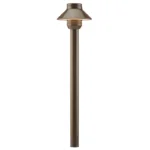 FX Luminaire SP 18" Brass Path Light Bronze Finish 1.6W 2700K LED (SP-LED20W-18R-BZ)