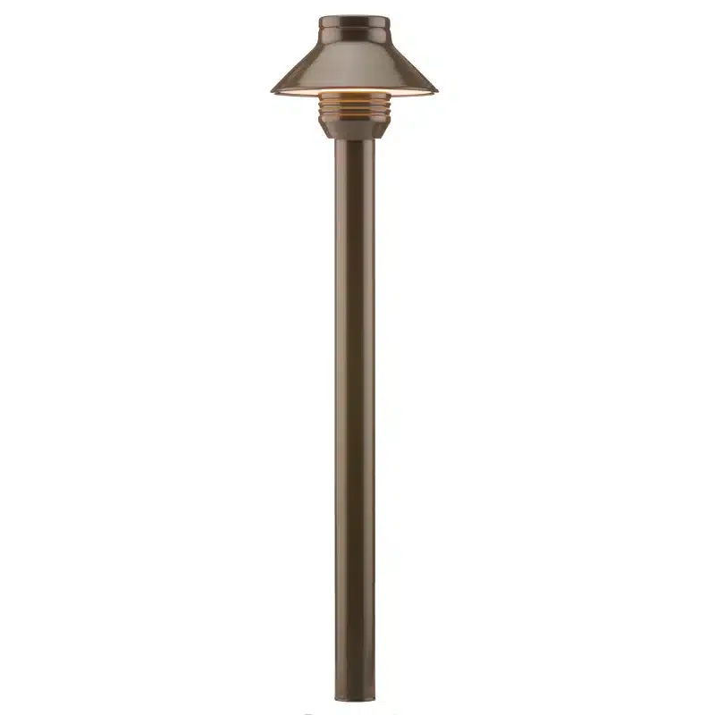 FX Luminaire SP 18" Brass Path Light Bronze Finish 1.6W 2700K LED (SP-LED20W-18R-BZ)