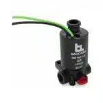 Hunter ST-LSA DC-latching G75-A solenoid kit with base, red manual override, and latch coil