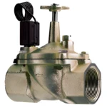 1 in. In-Line Brass Electric Valve with AC Solenoid (VB-10)