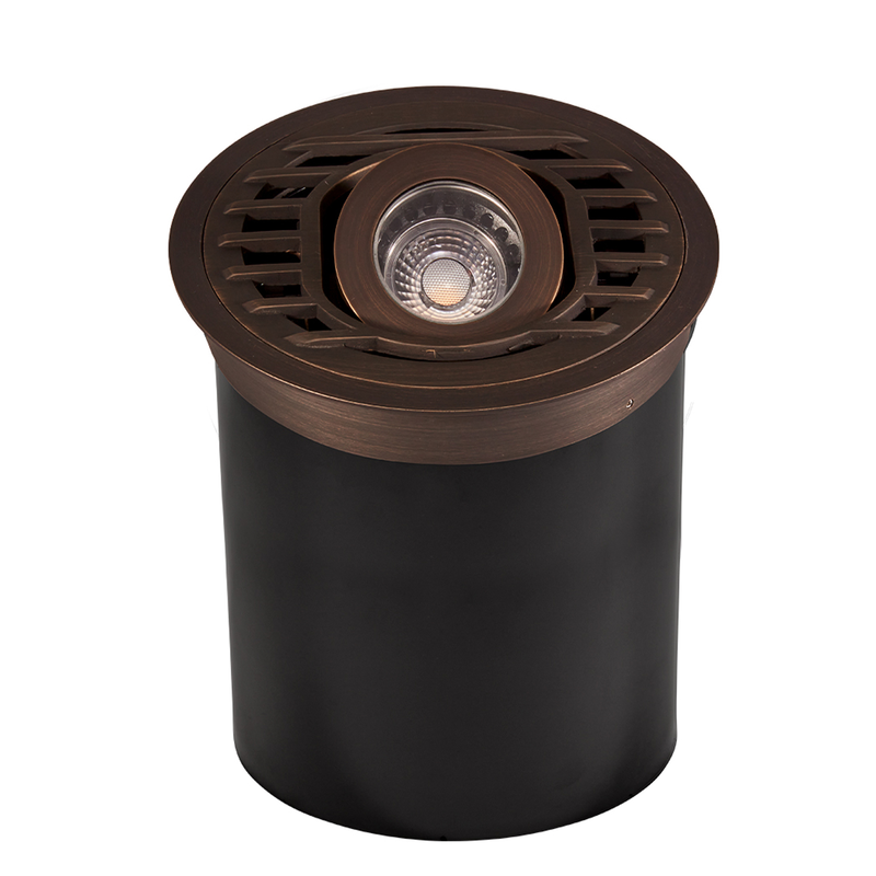 Alliance WL300 4W MR16 LED Well Light Brass ABS (WL300-LED4W)