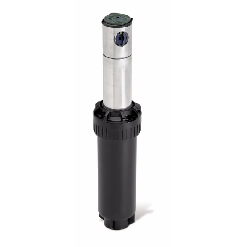 Rain Bird 5004 Plus 4 in Pop-up Adjustable Rotor w/ Flow Shut-off, SAM, PRS, Stainless Steel (Y65750SS)