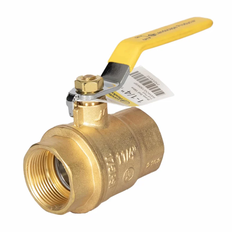 Landscape Products 1-1/4 in Full Port Brass Ball Valve (21013312)
