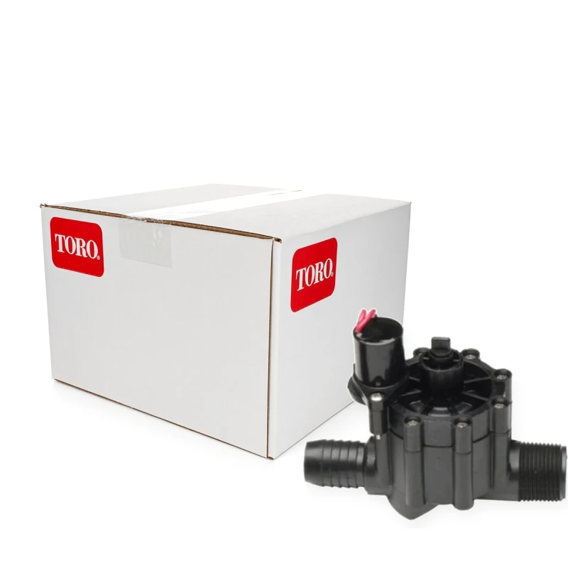 Toro 254 1 in. MNPT x barb Valve with Flow Control, Case of 20 (254-16-04-CASE)