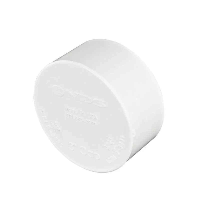 NDS PVC S&D Cap, 3 in (3P06)