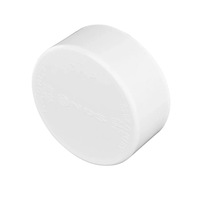 NDS PVC S&D Cap, 4 in (4P06)