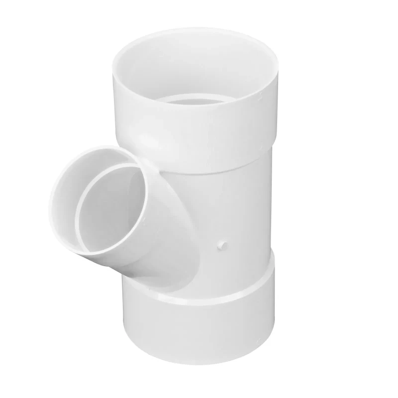 NDS PVC S&D 45 degree Wye, 6 in. Hub X Hub X 4 in. Hub (64P08)