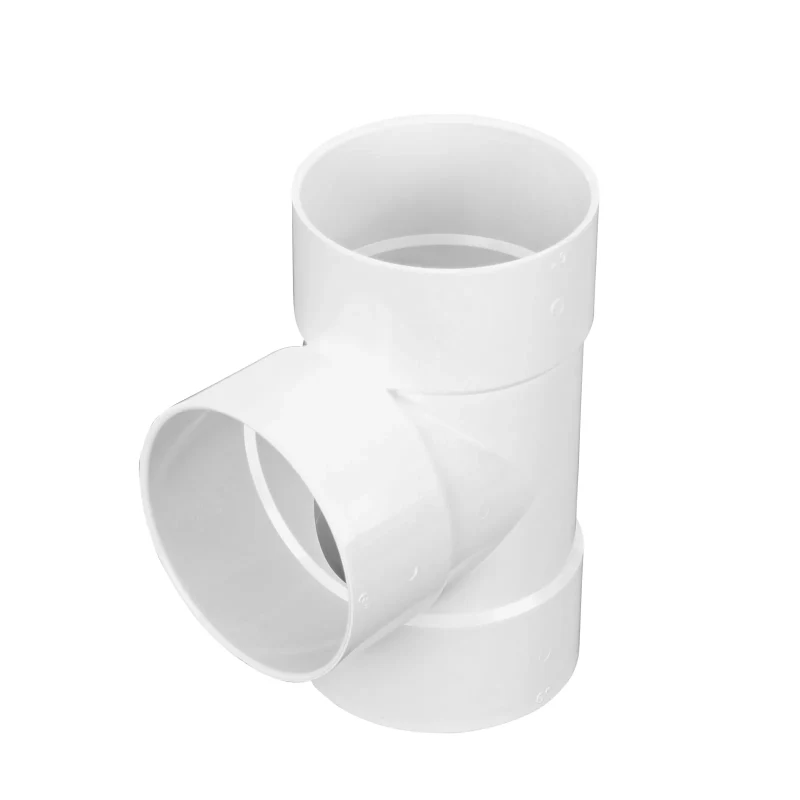 NDS PVC S&D Tee, 6 in. Hub X Hub X Hub (6P01)