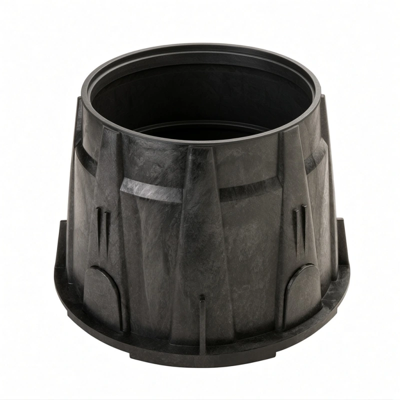 Rain Bird VB 7″ Round Valve Box Body, No Lid, Black (A11713)