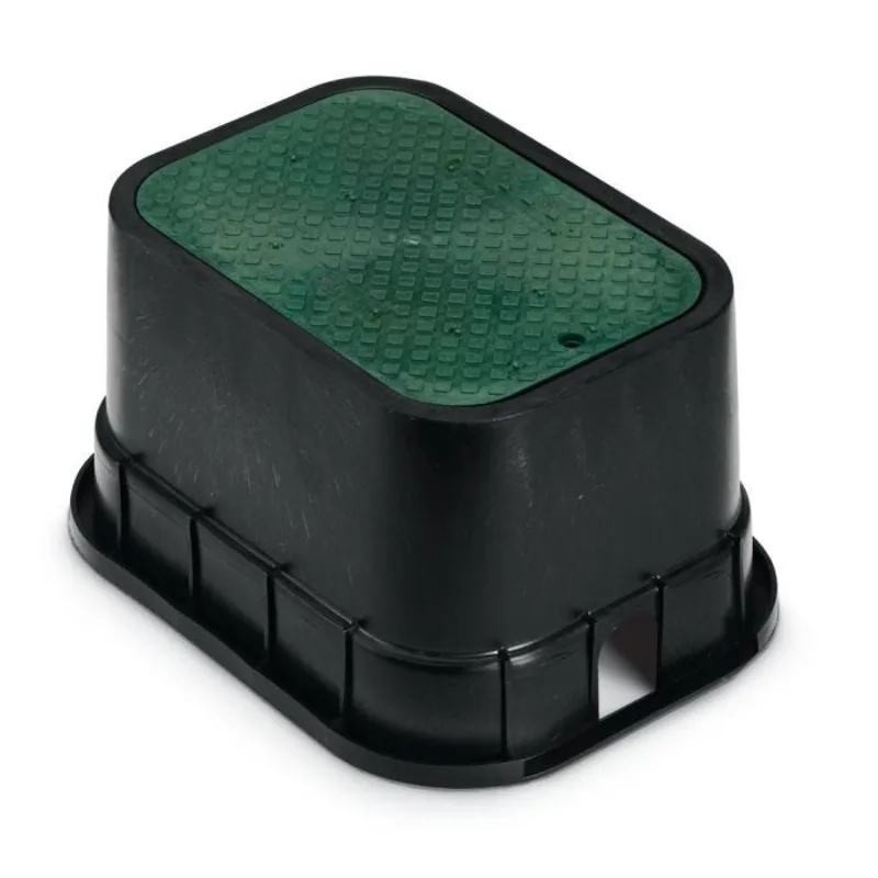 Rain Bird PVB Standard Valve Box 21-1/4″ x 15-15/16″ 12″ Drop-In Green Lid (A12500)