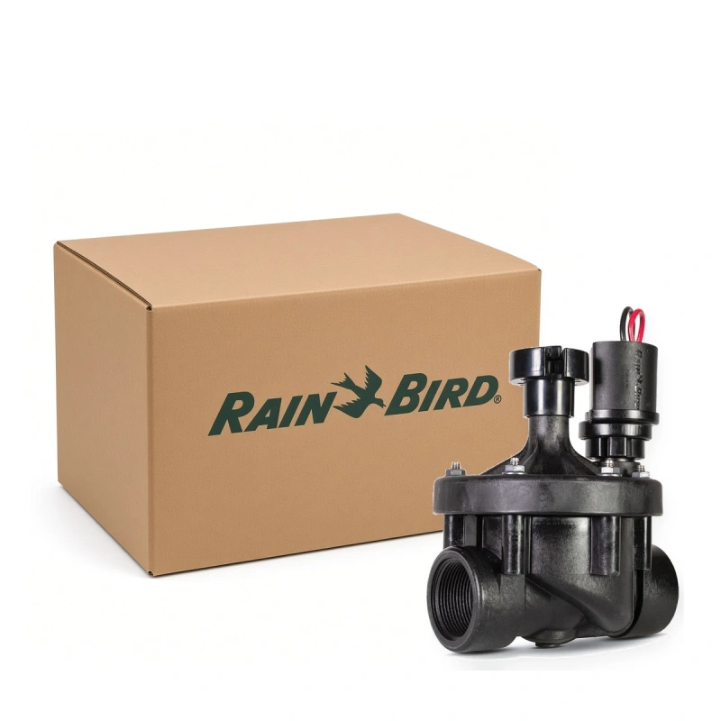 Rain Bird 200-PESB-IVM 2 in. PESB scrubber valve with flow control and a preinstalled IVM-SOL, Case of 8 (B35213IVM-CASE)