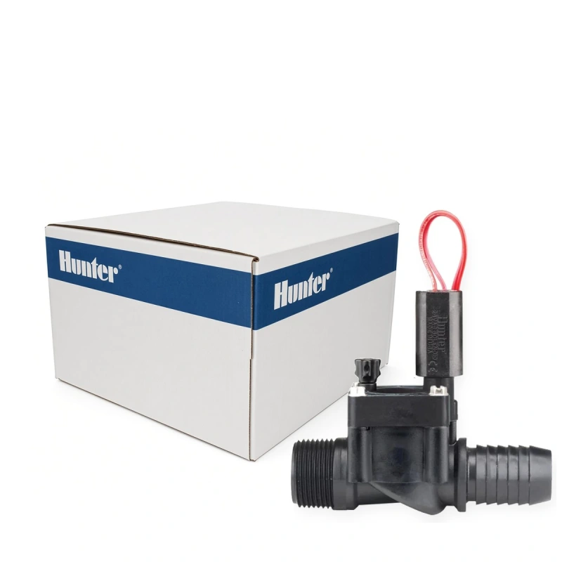 Hunter PGV-100-MB 1 in. valve without flow control, male NPT inlet x barb outlet, Case of 20 (PGV100MB-CASE)