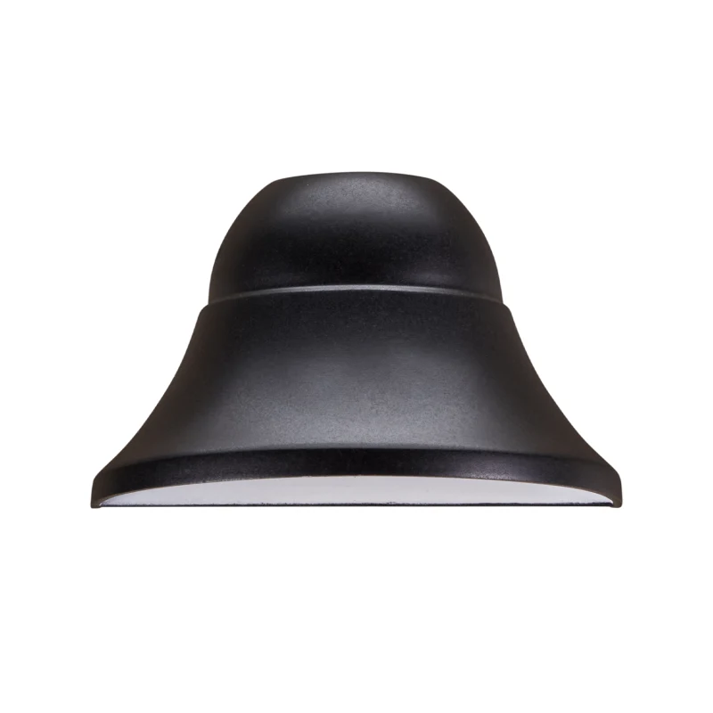 Alliance SL150 Aged Brass Bell Step Light, 2.5W 2700K G4 LED, Premium Black (SL150-LED-BLK)